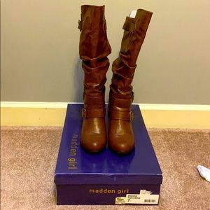 Madden girl knee high boots
